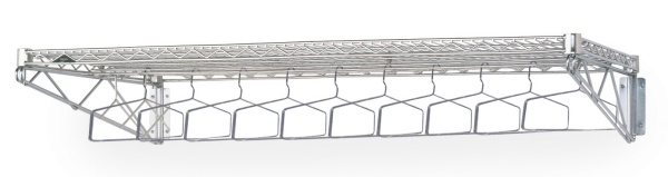 Metro Stainless Wall Mounted Garment Rack